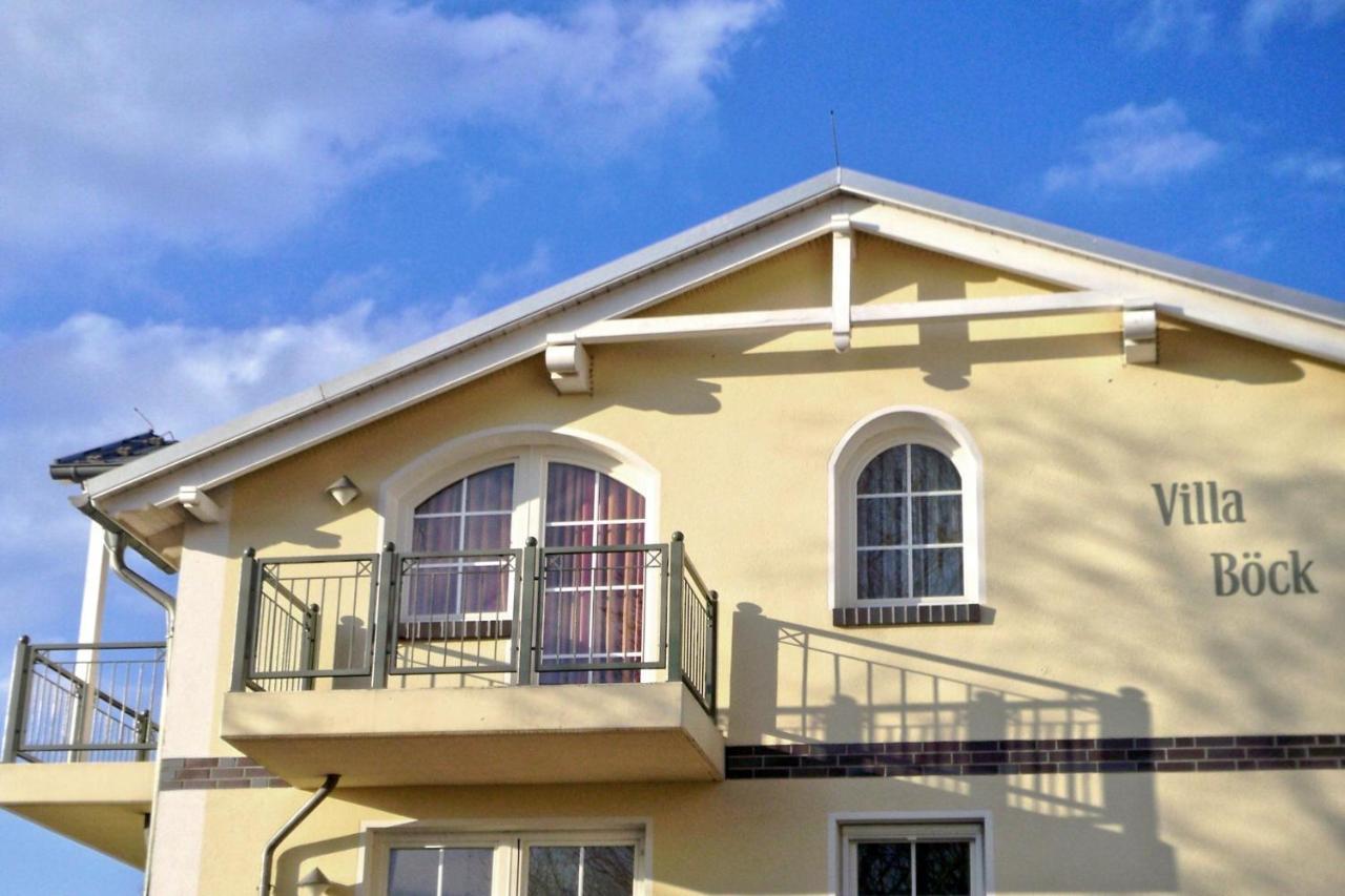 Strandvilla Boeck Fewo 10 Strandnah, Balkon, Meerblick 글로페 외부 사진